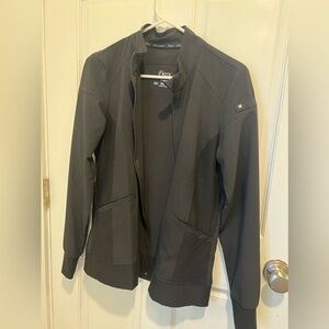 scrub top jacket size small